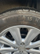 TOYOTA YARIS 15 INCH ALLOY WHEEL + TYRE 185/60 R15 (06-10)