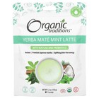 Yerba Mate Mint Latte with Matcha and Probiotics, 5.3 oz (150 g)