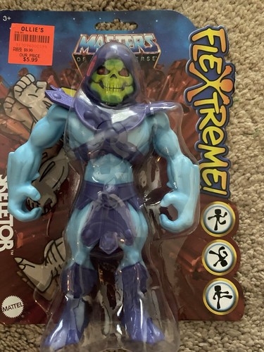 2020 SET of 2 Masters of the Universe MOTU Flextreme BENDABLE He-Man & Skeletor - 第 3/6 張圖片