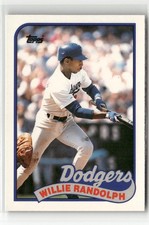 1989 TOPPS TRADED #100T WILLIE RANDOLPH LOS ANGELES DODGERS