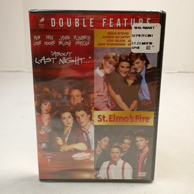 About Last Night.../St. Elmo's Fire DVD, 2009, 2-Disc Set, Sony Pictures - New