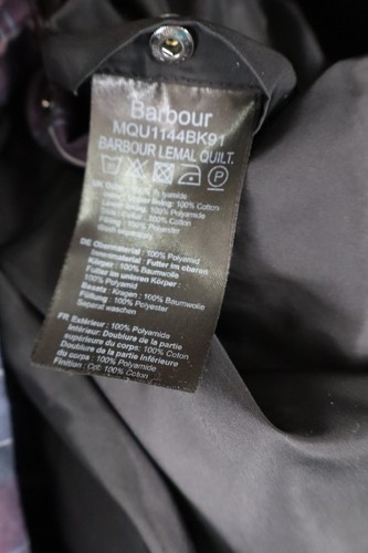 Barbour Jacket Quilted Man Size 2XL Jacket Man Casual Vintage Nylon - Picture 12 of 12
