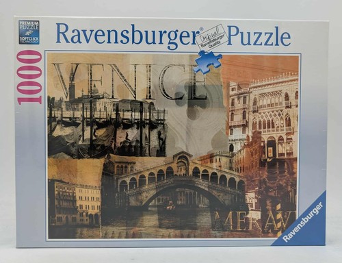 Ravensburger 19258 Nostalgisches Venedig 1000 Teile Puzzle Rialtobrücke NEU - Picture 5 of 10