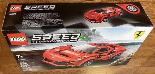 LEGO SPEED CHAMPIONS: Ferrari F8 Tributo (76895) - New in Sealed Box - Picture 5 of 6