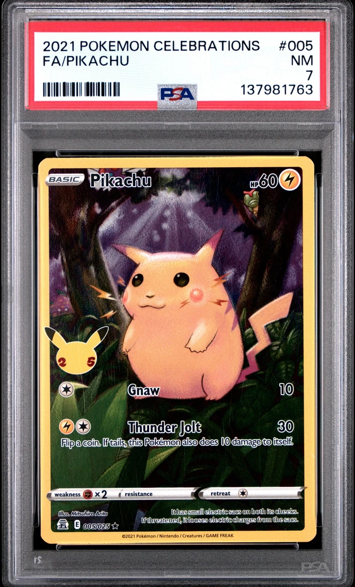 Pikachu Pokémon TCG Professional Sports Authenticator (PSA) Grade