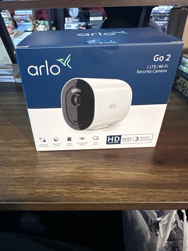 Arlo Go 2 Verizon LTE/Wi-Fi Indoor Outdoor Wireless Security Camera (Brand New)