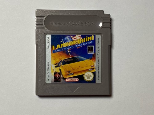 Lamborghini American Challenge (Nintendo Game Boy, 1994) BRD Version getestet