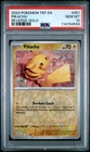 2024 POKEMON TEF EN-TEMPORAL FORCES REVERSE HOLO #051 PIKACHU PSA 10