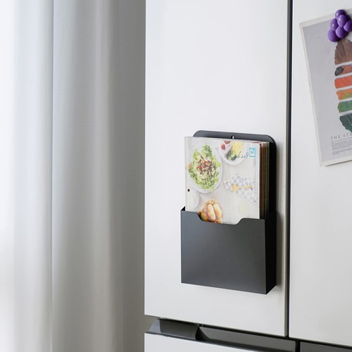 2 Pack Magnetic File Holder - Paper Holder, Pocket Organizer,Hanging Wall Fil... - Bild 5 von 6