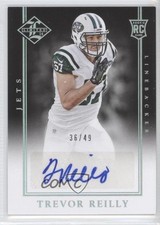 2014 Panini Limited Signatures Silver Spotlight /49 Trevor Reilly Rookie Auto RC