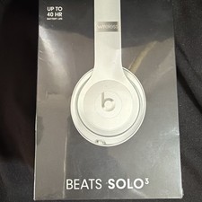 Beats by Dr. Dre Solo3 On Ear Headphones - Satin Silver - Brand New in Box