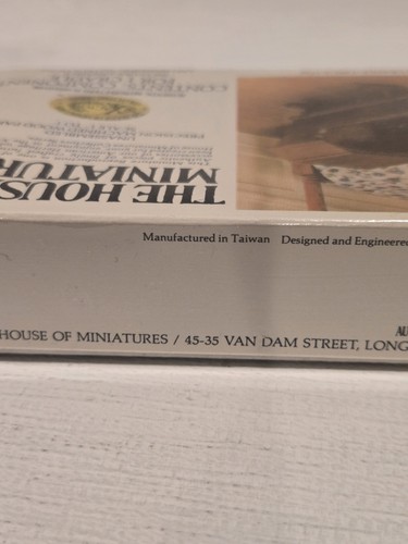 House of Miniatures Hooded Cradle Circa 1750 Wooden Kit NEW 40035 Factory Sealed - Picture 7 of 8