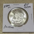 1884-CC MORGAN SILVER DOLLAR ✪ BU GEM ✪ 90% SILVER ✪ PRISTINE BEAUTY