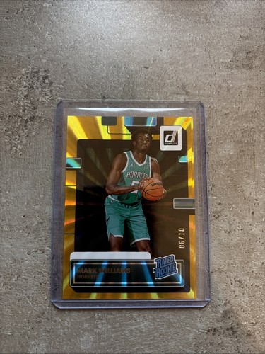 2022-23 Panini Donruss - Rated Rookie Mark Williams Holo Gold Laser /10 (RC) - Bild 1 von 3