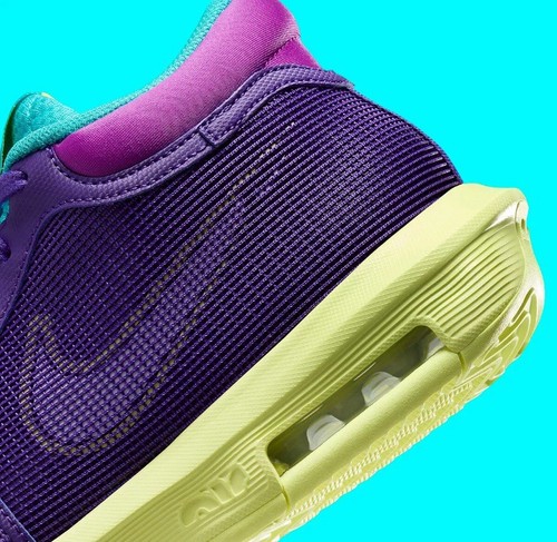 NIKE LEBRON WITNESS VIII Field Purple/White Basketball Shoes Men 11 / Women 12.5 - Bild 9 von 10