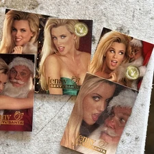 Jenny McCarthy card lot 6-10 PLAYBOY 