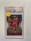 2020 Panini Prizm - #124 Patrick Mahomes II - Red/White/Blue Prizm - PSA 10
