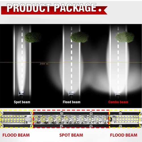 LED Work Light Bar Flood Spot Lights Driving Lamp Offroad Car Truck ATV SUV 12V - Picture 111 of 321