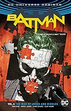 Batman Vol. 4: the War of Jokes and Riddles Rebirth Paperback Tom