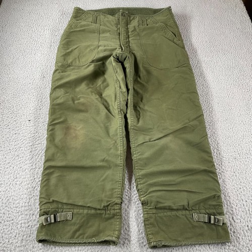 Vintage Alpha Industries Cold Weather Hose Herren Large Permeable Military 70s * - Bild 1 von 14