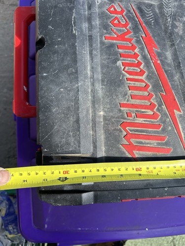 Milwaukee M18 custodia rigida impilabile per utensili elettrici carburante - custodia vuota - Foto 4 di 7