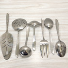 National Stainless Steel Flatware Utensils NSCO Finale 7 Serving Pieces Japan