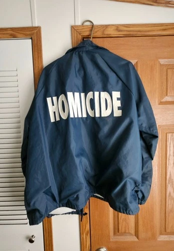 Homicide-Life on the Streets windbreaker - product listing photo
