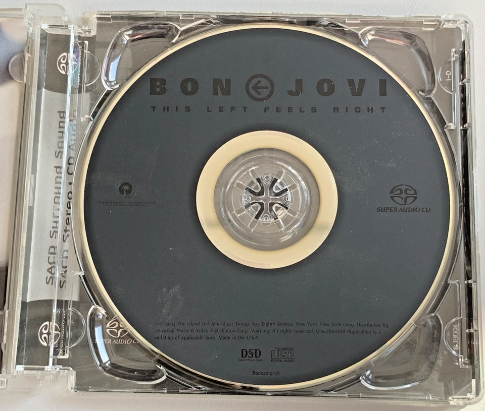 SA-CD Bon Jovi - This Left Feels Right - DSD Surround Sound 12 Songs Best of TOP - Bild 3 von 4