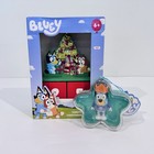 Bluey Christmas Countdown Blocks + Star Ornament Figure Bundle