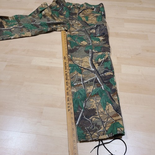 EUC Vintage Skyline Camo Mens Hunting Pants Camouflage Made in USA Size Large - Picture 15 of 20