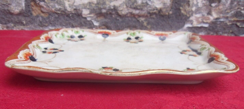 Antique Sampson Bridgwood Anchor China Sandwich Platter Athol Serving Plate - Picture 5 of 5