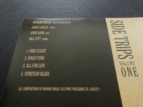 Jerry Garcia Howard Wales Live Side Trips Volume One 1 1970 Grateful Dead JGB CD - Picture 7 of 12