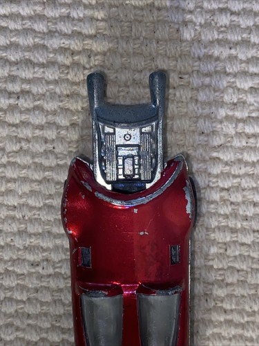 Hot Wheels Redline 1969 SWINGIN' WING * Rosso ciliegia metallizzato #6422 raro - Foto 9 di 13