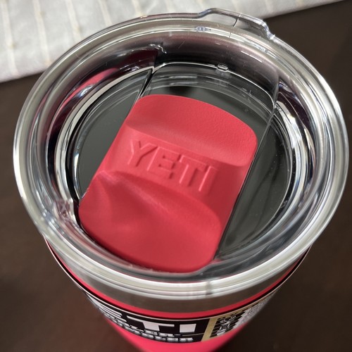 Yeti Rambler 10oz Tumbler BIMINI PINK With PATCHING MagSlider Lid NWT - Bild 4 von 9