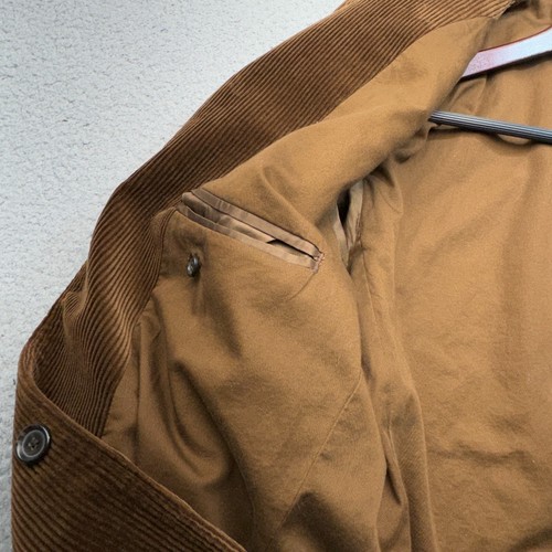 Polo Ralph Lauren Sport Coat Men Medium Brown Corduroy Blazer Preppy Prep Jacket - Picture 14 of 17