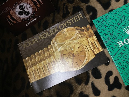 4. 1997 2X ROLEX BOOKLET LIBRETTO (YOUR+COSC) DAYTONA GMT SUBMARINER EXPLORER.. - Foto 5 di 15