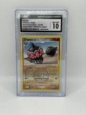 CGC GEM MINT 10 Pokemon League Crosshatch HOLO Claydol (2008) 15/106