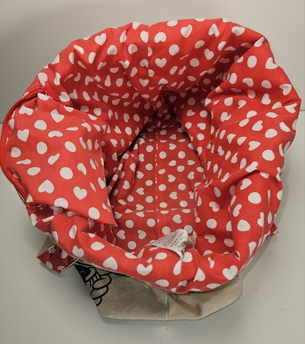 Disney Store Mickey Minnie Canvas Tote Bag Beige und Rot One Size Taille Unikat - Bild 3 von 5