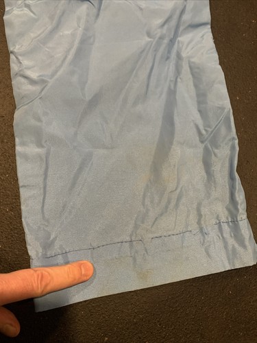 Vintage Nike Pants M Blue 70s 80's Made in USA Track Athletic Nylon Jogger - Picture 7 of 12