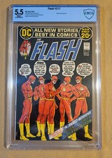 FLASH #217 (1972) CBCS 5.5 Green Lantern/Green Arrow Back-Up Story 