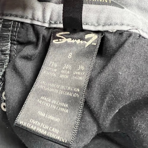Seven7 Jeans donna 8 pantaloni denim elasticizzati grigi vita alta skinny casual - Foto 3 di 17