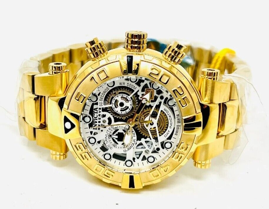 Invicta Reserve 17105 Subaqua Noma 1 Goldtone Swiss Quartz Men s Watch