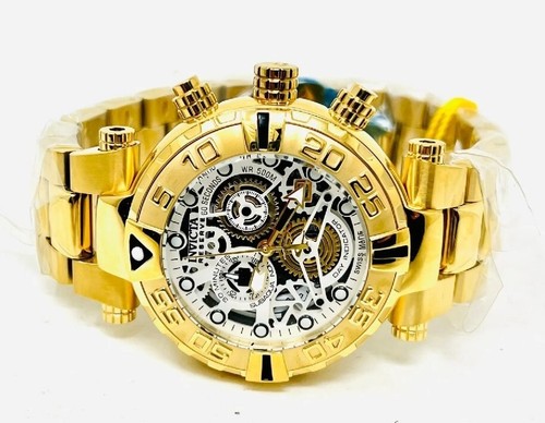 Invicta Reserve 17105 Subaqua Noma 1 Goldtone Swiss Quartz Men's Watch - Picture 1 of 9