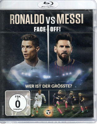 RONALDO vs MESSI Face Off! (Blu-ray/NEU/OVP)