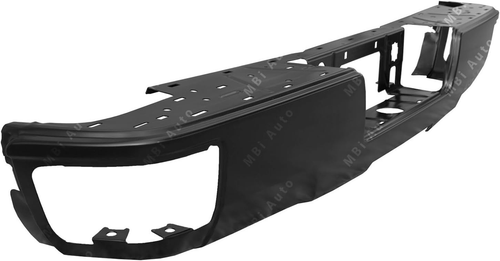 - Primered, Steel Rear Bumper Shell Compatible with 2014-2018 Chevy Silverado & - Picture 4 of 9