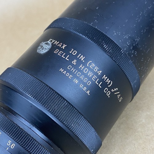 Bell & Howell Co. 10IN 4.5 Eymax Type-V Eyemo Mount Lens - Picture 2 of 7