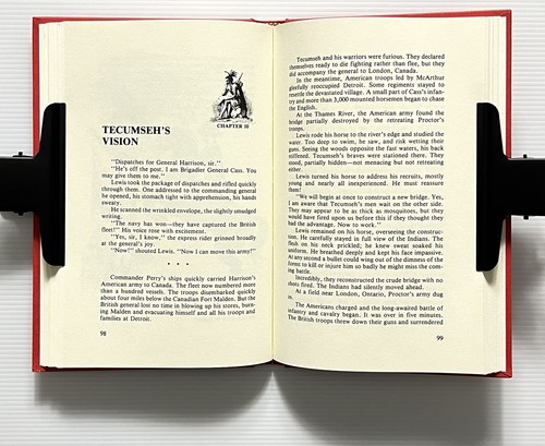 Lewis Cass: Frontier Soldier by Virginia Burns SIGNED Illustrated HC DJ 1980 - Picture 13 of 14