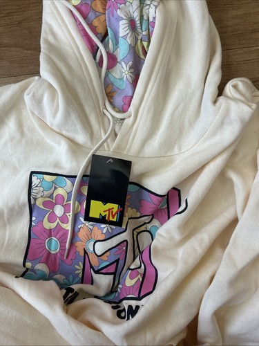 Z MTV™ offiziell lizenziert Plus 3XL weicher Baumwollpullover Sweatshirt Hoodie neu mit Etikett - Bild 4 von 5