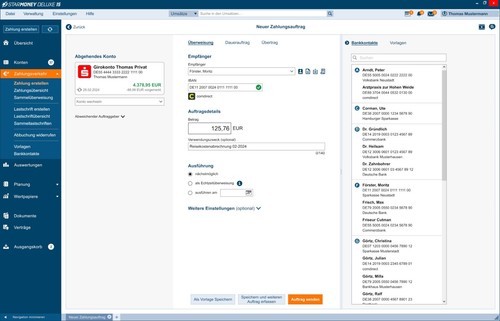 StarMoney 15 Deluxe  Jahreslizenz 3 PC  inkl.  kostenlose Premiumsupport - Bild 6 von 7