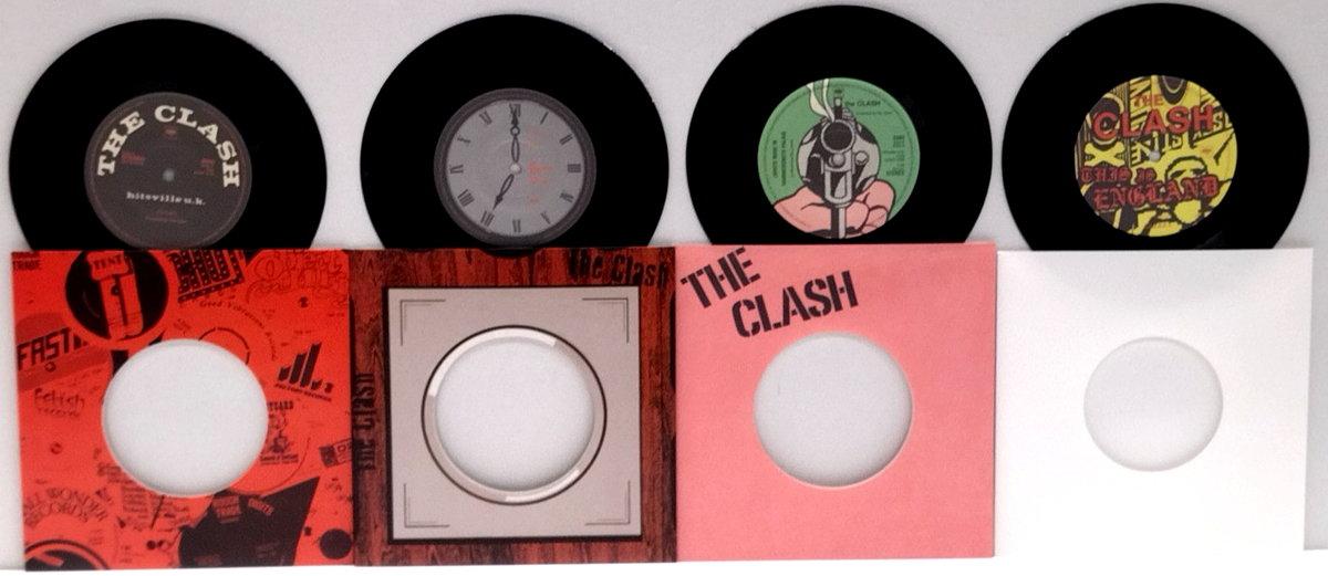 The Clash - The Singles 7'' EP Box 2006 Japan ORIG Sony SEX The Clash - The Singles 7'' EP Box 2006 Japan ORIG Sony SEX